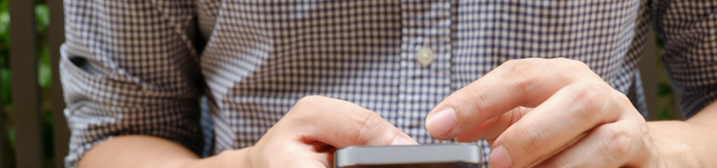 Online Banking Hero Image of Technology